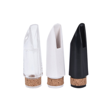 Clear / White / Black Professional Transparent Clarinet Mouthpiece Woodwind Instruments Part 1pc