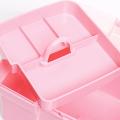 Make Up Organizer Nail Polish Glue Storage Box Multifunctional Practical Multicolor Storage Box Plastic Box Organizer