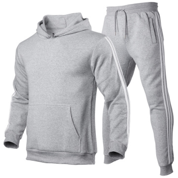 Men Hoodies And Pants Two Pieces Sports Set Casual Sportswear Tracksuit Running Clothing Men's Pullover Suit Plus Size