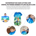 1pcs Waterproof Kids Haircut Apron Unique Durable Simple Salon Cloth Hairdresser Tool for Children Barber Shop Home