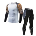 Thermal Underwear For Men Compression Quick Drying Long Johns Sets fitness Thermo shaper size S to 3XL