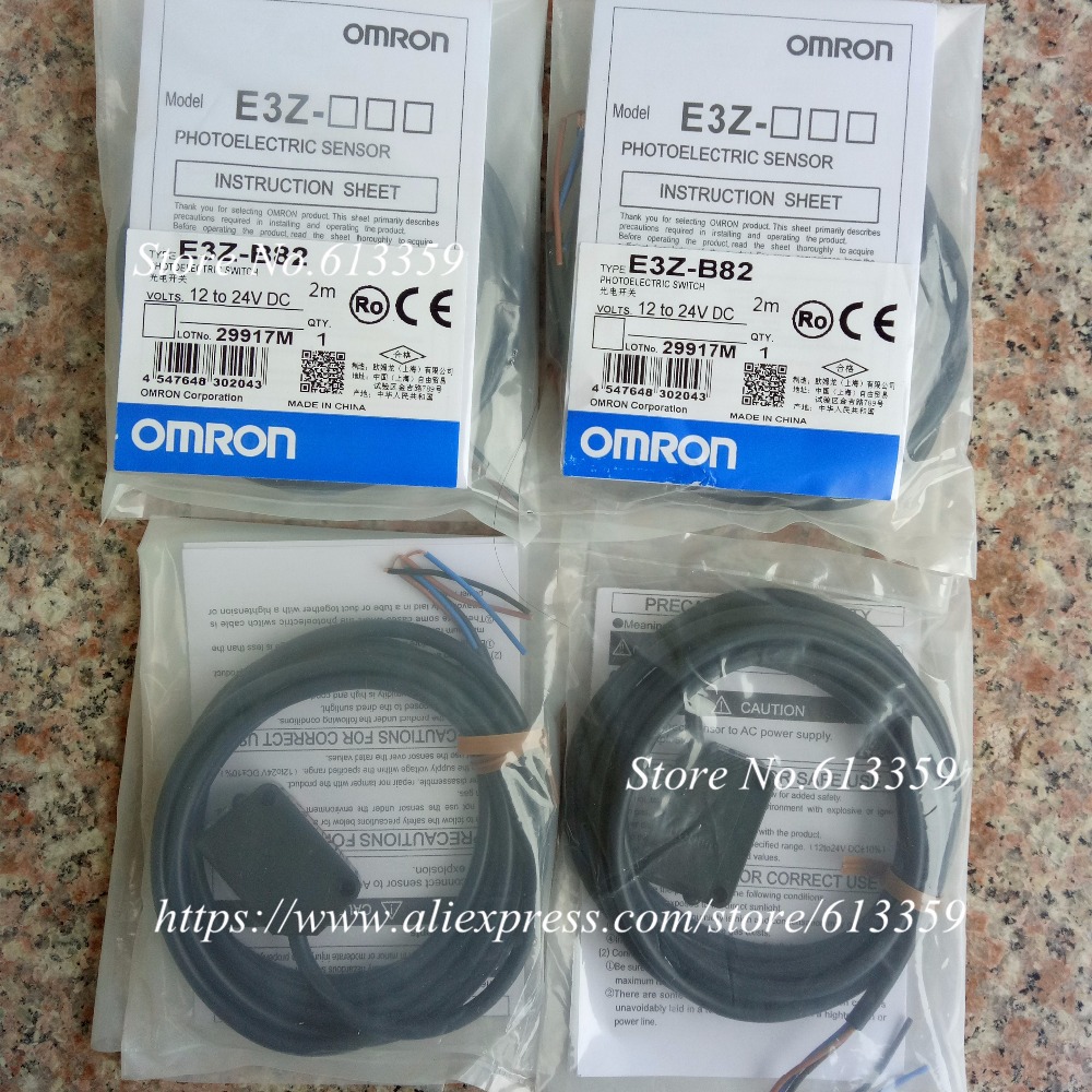 E3Z-B62 E3Z-B82 Omron Photoelectric Sensor New High Quality