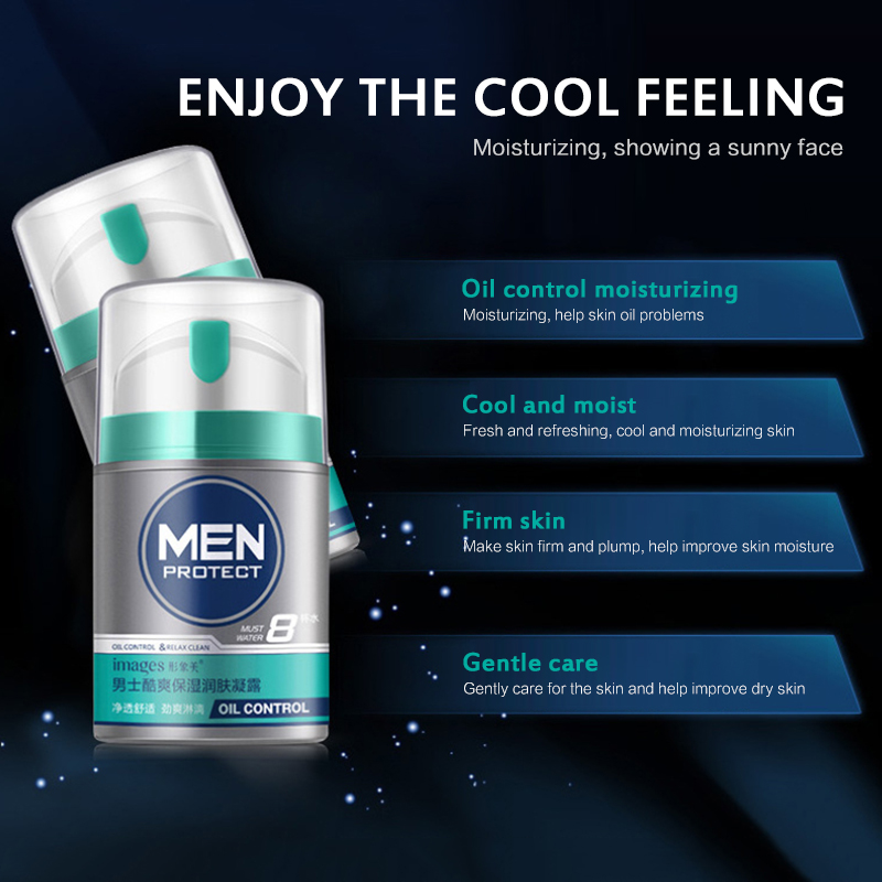 Men Anti Aging Face Cream Men's Cool Moisturizing Oil-control Skin Care Brighten Tone Up Cream Anti Wrinkle Day Cream for Mens