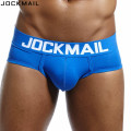 JOCKMAIL Brand Mens Underwear briefs Sexy cuecas calzoncillos hombre slip Gay Sleepwear Breathable Cotton Male Panties shorts