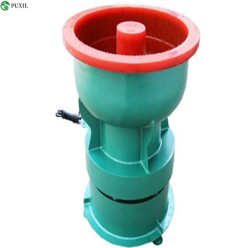 Vibratory polishing grinding machine straight mouth discharge material vibratory polisher machine 220/380V 550W