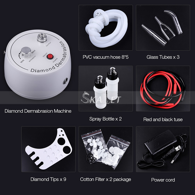 3 In 1 Diamond Microdermabrasion Dermabrasion Machine Water Spray Exfoliation Beauty Machine for Beauty Salon