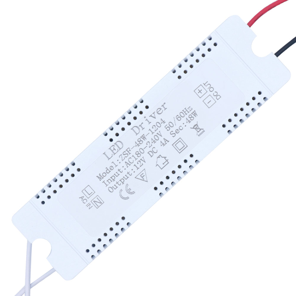 DC12V LED Driver 6-60W New 1A to 5A For LEDs AC220V Power Supply Constant Current Voltage Control Lighting Transformers