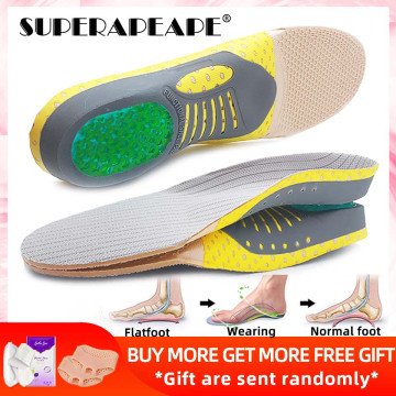 PVC Orthopedic Insoles Orthotics flat foot Health Sole Pad for Shoes insert Arch Support pad for plantar fasciitis Feet Care