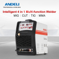 ANDELI Smart Single Phase MIG/CUT/TIG/MMA 4 in 1 Multi-function Welding Machine Inverter Welding Machine Welder