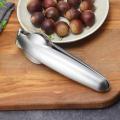 2 in 1 Stainless Steel Plastic Quick Chestnut Clip Walnut Pliers Metal NutCracker Sheller Nut Opener Kitchen Tools Cutter Gadget