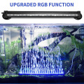 12-46CM 5050 RGB LED Aquarium Light Fish Tank Submersible Light Aquatic Air Bubble Oxygenation Lamp EU US Plug Fish Tank Light