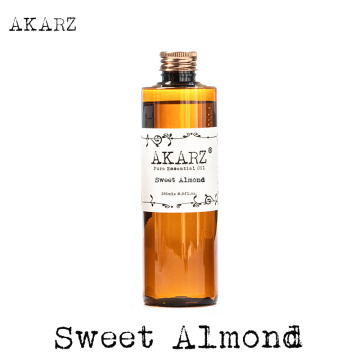 AKARZ Famous brand sweet almond oil natural aromatherapy highcapacity skin body care massage spa sweet almond essential oil