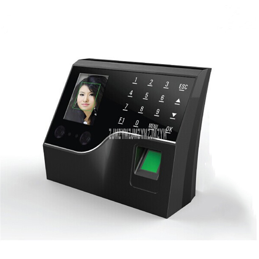 980T Face/Fingerprint/Password Time Recording For Attendance Time Recorder Machine ID/IC Cards Work Employee Recognition Device