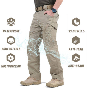 IX9 City Military Tactical Pants Men SWAT Combat Army Pants Casual Men Hiking Pants Outdoor Camping Cargo Waterproof Pants