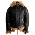 WEPBEL Winter Men's PU Leather Jacket Mens Fleece Fur Collar Motorcycle Jackets Casual Outdoor Thermal Leather Coats