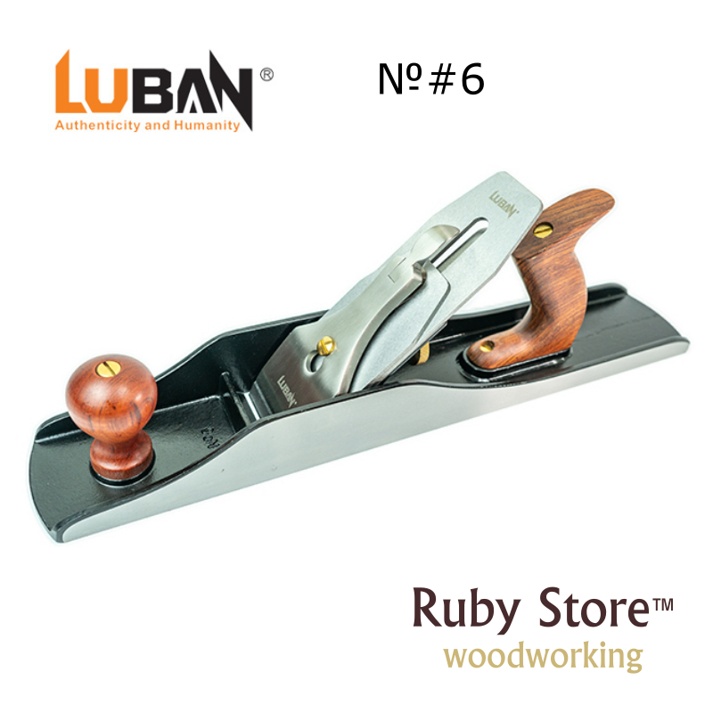 Qiangsheng Luban No.6 Fore Hand Plane - Bedrock Pattern, Fine Woodworking Bench Plane