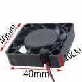 cpu cooler master rgb cooling fan 2Pcs 12V Mini Computer Fans Cooling Small 40mm x 10mm DC Brushless with 2-pin HOT 2017 Nov29