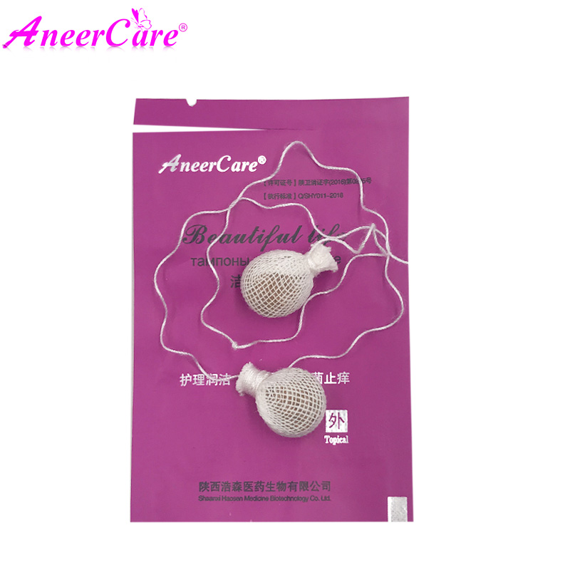 12pcs chinese tampon tampon Feminine swabs yoni pearls Hygiene Product Contracted vagina discharge toxins gynecological cure car