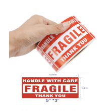 Custom Sticker Fragile Labels