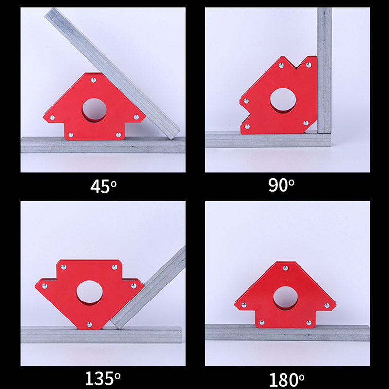2PCS Magnetic Welding Corner Holder Positioner Soldering Locator for Welding Angles Magnetic Welding Magnet Holder 25LBS