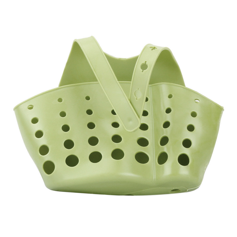 Home Kitchen Hanging Bag Portable Food Residue Folding Basket Functional Bath Storage Tools Household Universal Sink Holder