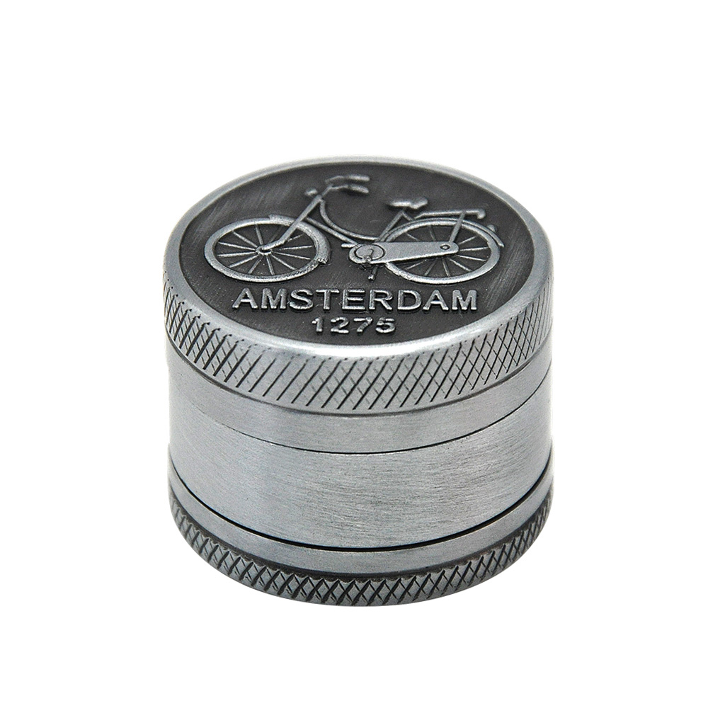 HORNET Metal Zinc Alloy 30 MM 3 Layers Tobacco Cigar Grinder Spice Herbal Crusher Hand Miller