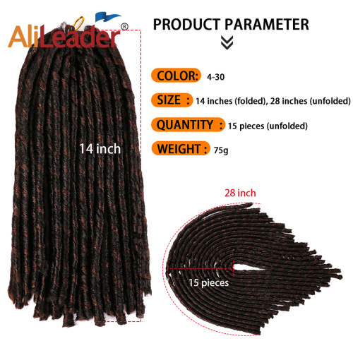 14 Inches Ombre Soft Faux Locs Dreadlocks Hair Supplier, Supply Various 14 Inches Ombre Soft Faux Locs Dreadlocks Hair of High Quality