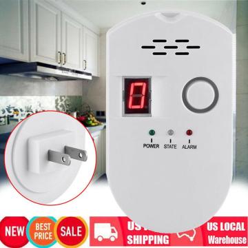 Sensor Warning LPG LNG Coal Natural Gas Leak Detector monitor Security Leakage Detector Alarm for natural gas home propane