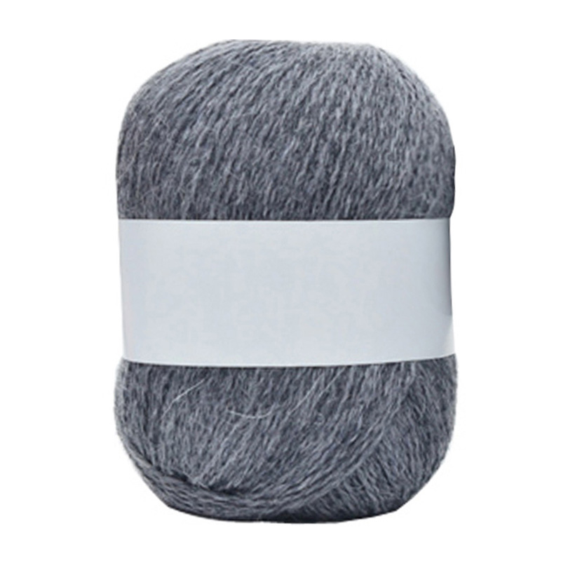 Multicolor Winter Warm Long Hair Mohair Wool Yarn Plush Crochet Hand Knitting Thread Cashmere 1mm Handcraft Baby Sweater Scarf