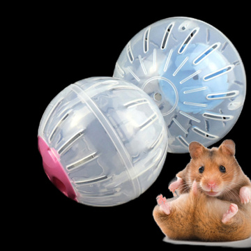 Pet Running Ball Plastic Grounder Jogging Hamster Pet Small Exercise Toy Hamster Accessories Hamster Color Cover Crystal Runner