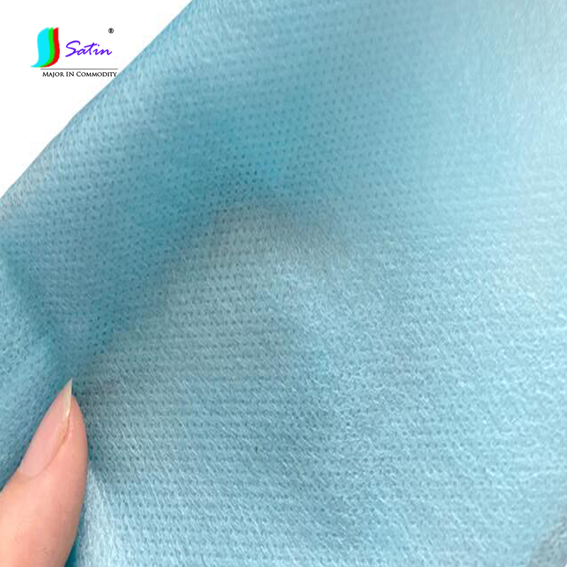 Wholesale Colorful Non-toxic Soft Polypropylene Non-woven Fabric DIY Backpack Cloth Dress Bag Dust-Proof Waterproof Fabric