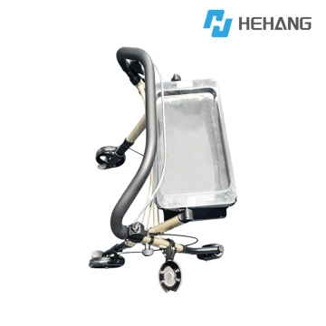 Backless Seat-Free Rollator Walker