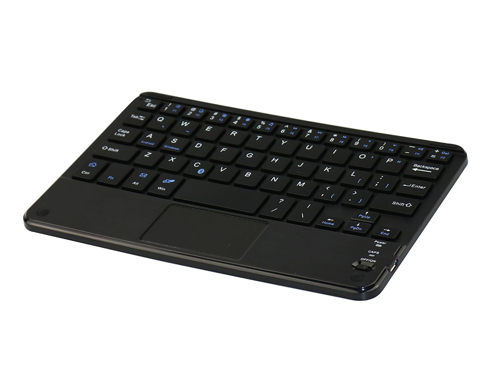 7inch Ultra-Slim Wireless Bluetooth Keyboard With Built-in Multi-touch Touchpad And Rechargeable Battery For Android And Windows