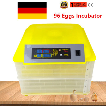 Digital Parrot Brooder Fully Automatic Chicken Duck Egg Incubator Thermostat For Hatching 96 Quail Bird Poultry