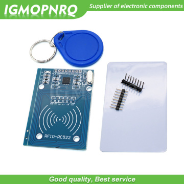 1pcs MFRC-522 RC522 mfrc 522 RFID RF IC card inductive module with free S50 Fudan card key chain MFRC522 For Arduino