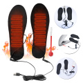 EiD USB Heated Shoe Insoles Electric Foot Warming Pad Feet Warmer Sock Pad Mat Winter Outdoor Sports Heating Insoles Winter Warm