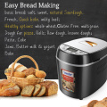 1.3kg Automatic Bread Machine 870w Programmable Bread Maker 15-hour Pre-set Timer Control Panel With Lcd Display Sonifer
