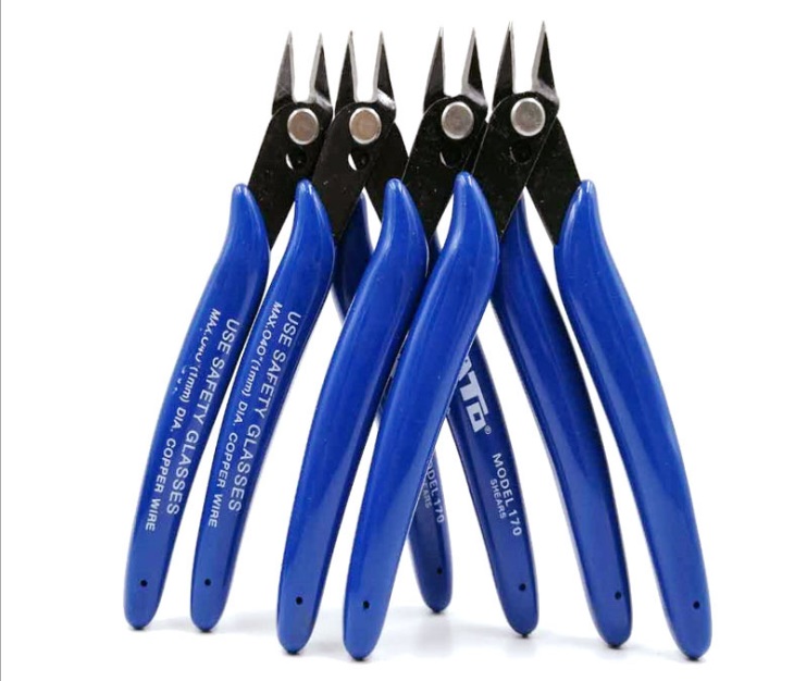 5/10Pcs Dropship Pliers Multi Functional Electrical Wire Cable Cutters Cutting Side Snips Flush Stainless Steel Nipper Hand Tool