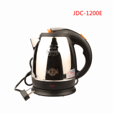 1200E 1.2L Electric Kettle Stainless Steel Cordless 220V Electric Water Kettles 1360W Portable Travel Water Boiler Pot
