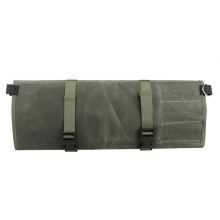 Portable Kitchen Cooking Chef Knife Bag Roll Bag Carry Case Bag Kitchen Cooking Tool Durable Storage 10 Pockets