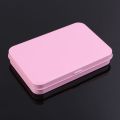 Pink Organizer Case Small Metal Storage Box For Currency Money Candy Key Eye Shadow Portable Gift Box