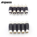 5pcs 10pcs RCA Female to Female Coupler Plug Audio Video Cable Jack Plug Adapter Converter RCA Male to Male Joiner Connector