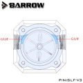 BARROW Water Flow Velocity Meter ( Electronic Data sensor ) SLF - V3 Water Cooler System Transparent Filter Flow meter