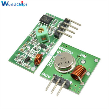 433 Mhz RF Transmitter and Receiver Module Link Kit for ARM/MCU WL DIY 315MHZ/433MHZ Wireless Remote Control for arduino Diy Kit