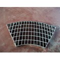 Hot dipped galvanized steel grating