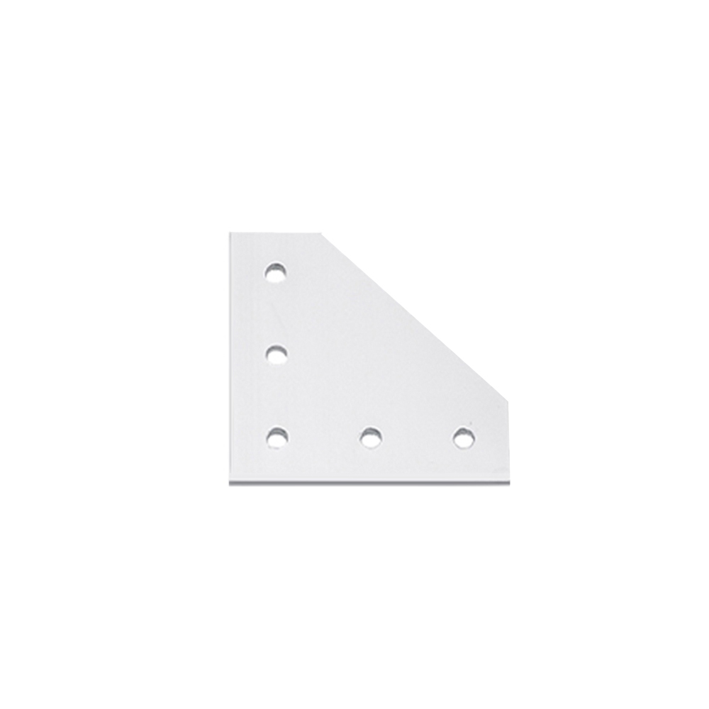 Hot sale anodized 90 Degree Joining Plate with 5 OR 7 Holes For EU Standard Aluminum Profile Slot for Kossel DIY CNC