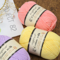 50 Grams/Ball Crochet Cotton yarn For knitting Bargain Cotton Baby Milk Thread Worsted Handmade Wool Line Cheap