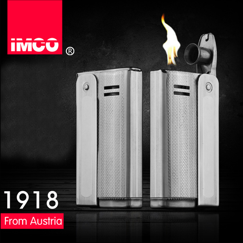 Brand IMCO 6800 Lighter Stainless Steel Lighter Original Oil Gasoline Cigarette Lighter Vintage Fire Retro Petrol Gift Lighters