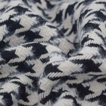2019 winter black white plover plaid wool tweed fabric for coat african tissu telas por metro tissus tela tecido stoffen stof