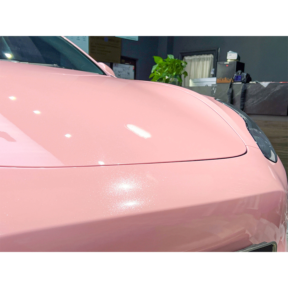 Glossy Pearl Sakura Car Wrapping